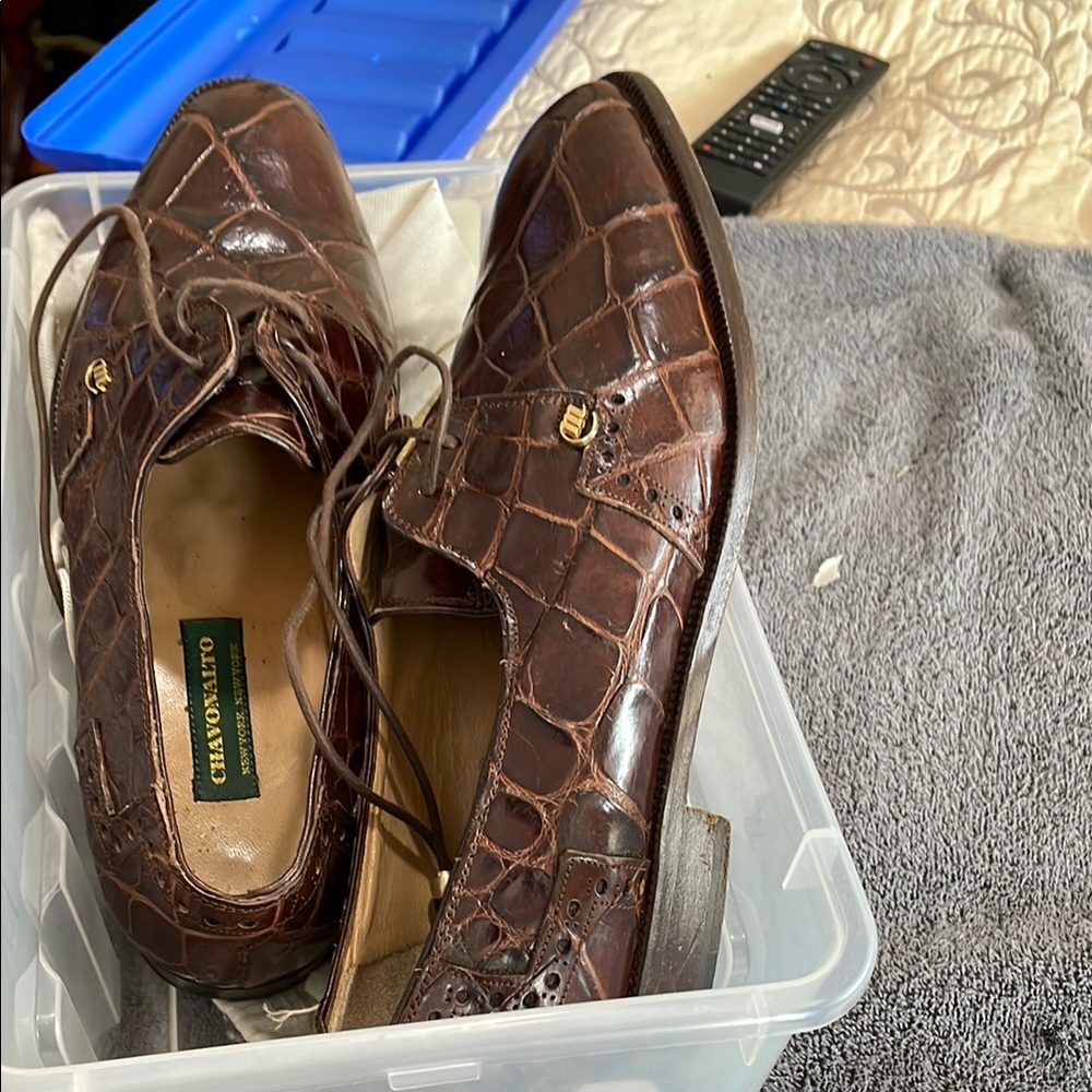 Bruno Magli Men's Brown Leather Shoes